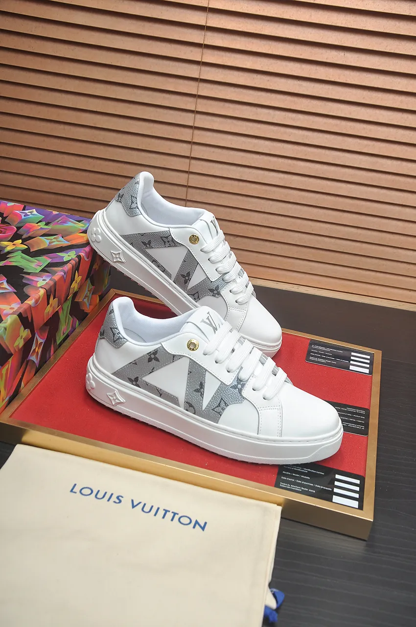 Men's shoes 💰540💶[LOUIS VUITTON] Original order price (mesh lining) new model 🍀LV Louis Vuitton * - top version of LV classic trendy shoes! Use imported original cowhide leather, cloth cowhide lining and original wear-resistant rubber outsole! High quality products! Code number 38-45 (45 is custom-made and cannot be returned or exchanged)